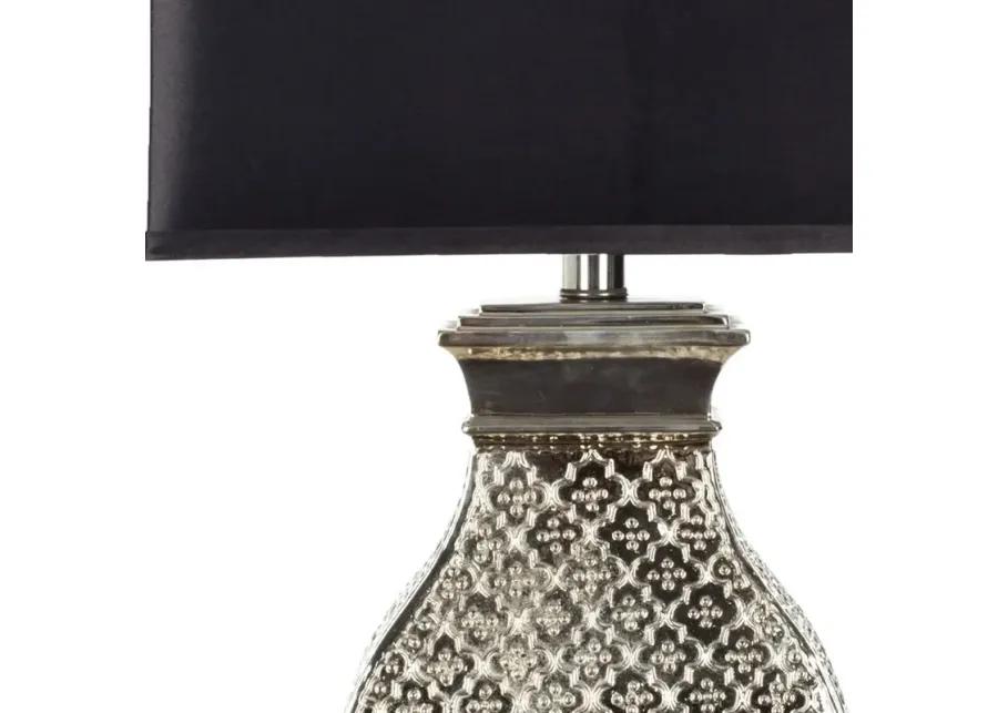 Malaga 29-Inch H Silver Table Lamp - Set of 2