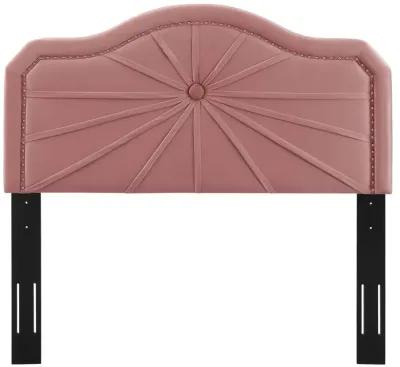 Kristin Pleated Performance Velvet King/California King Headboard