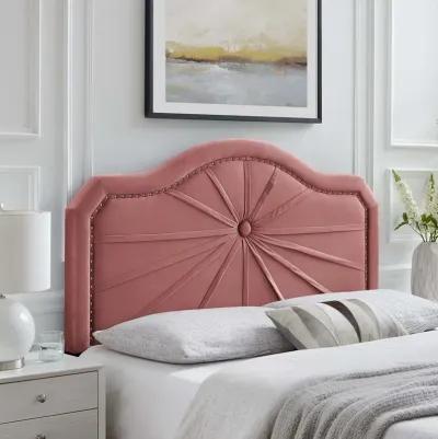 Kristin Pleated Performance Velvet King/California King Headboard