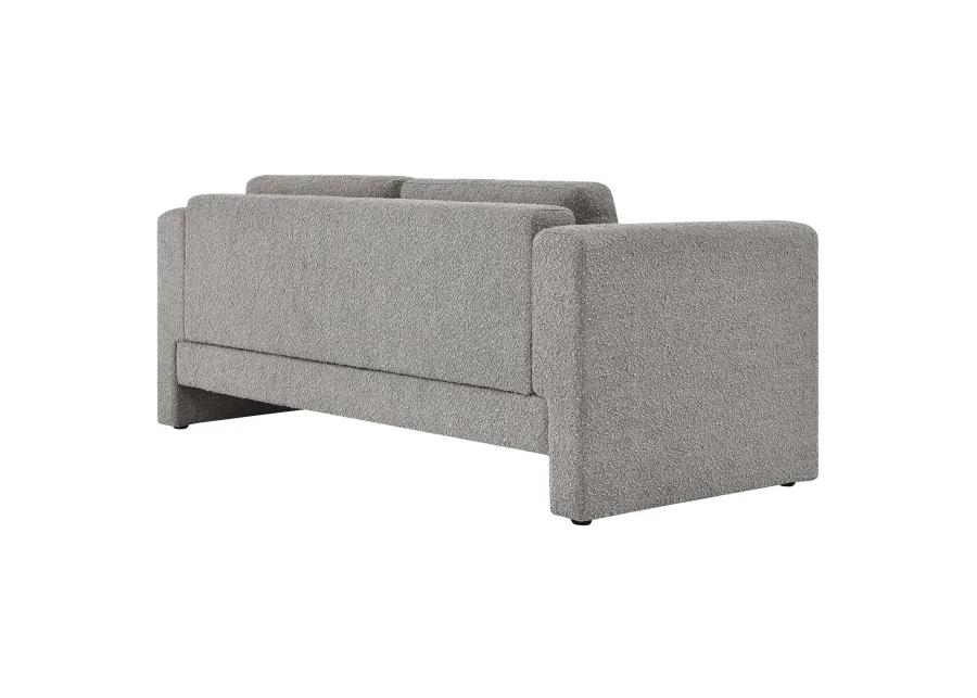 Visible Boucle Fabric Sofa