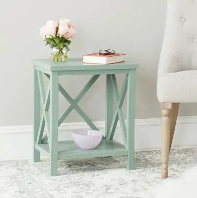 CANDENCE  CROSS BACK END TABLE