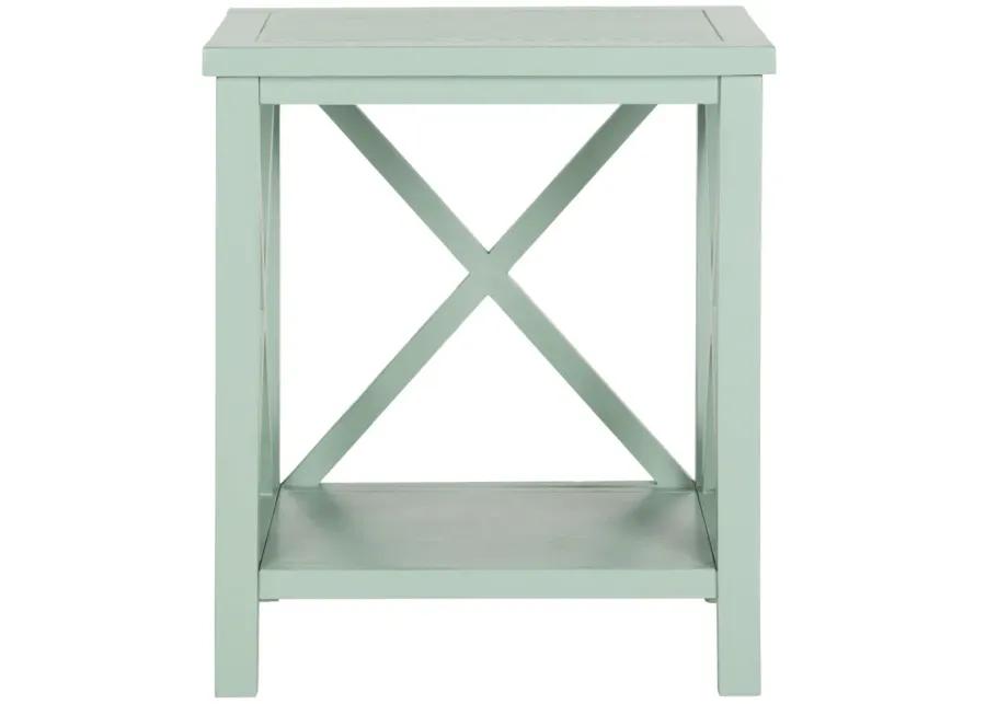 CANDENCE  CROSS BACK END TABLE