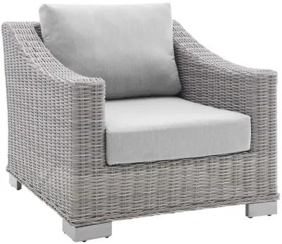 Conway Sunbrella® Outdoor Patio Wicker Rattan Armchair