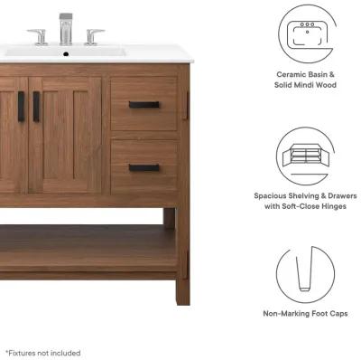 Ashlyn 36" Wood Bathroom Vanity