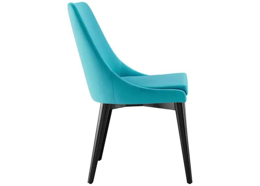 Viscount Performance Velvet Dining Chair