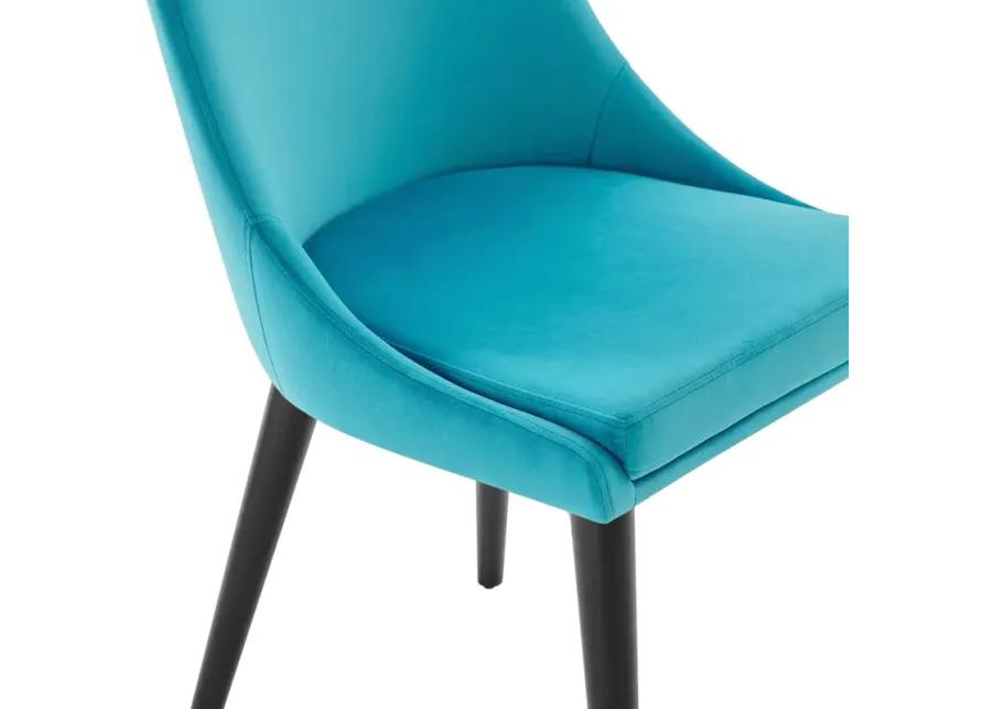 Viscount Performance Velvet Dining Chair