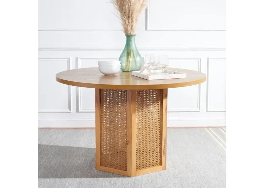 DANEZ CANE DINING TABLE