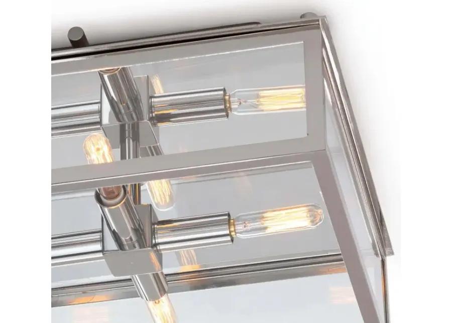 Ritz Flush Mount (Polished Nickel)