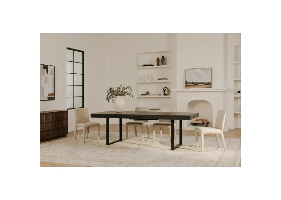 Ben Extension Dining Table Black