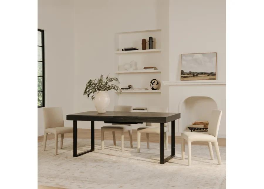 Ben Extension Dining Table Black