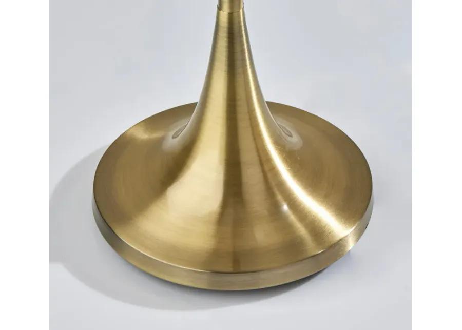 Eli Floor Lamp- Antique Brass