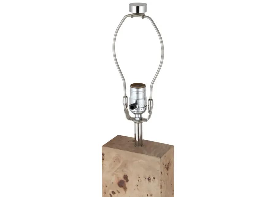 Cahill 63'' High 1-Light Floor Lamp - Natural Burl - Includes LED Bulb