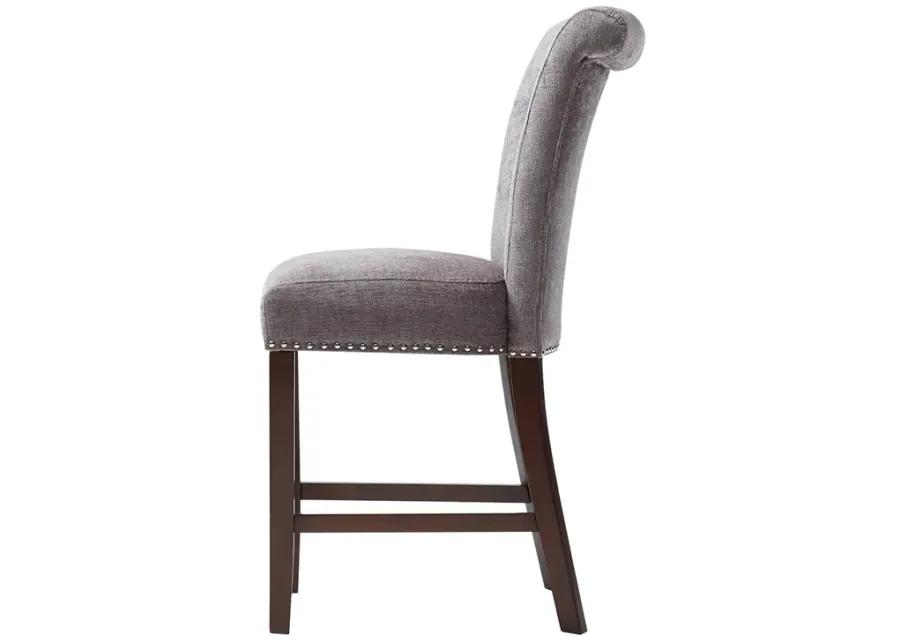 Madison Park Colfax Grey Counter Stool