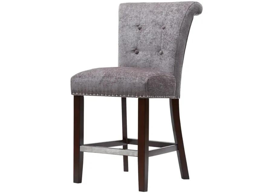 Madison Park Colfax Grey Counter Stool