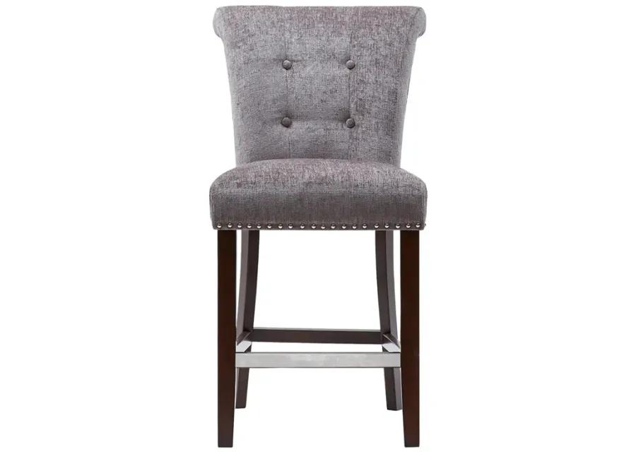 Madison Park Colfax Grey Counter Stool