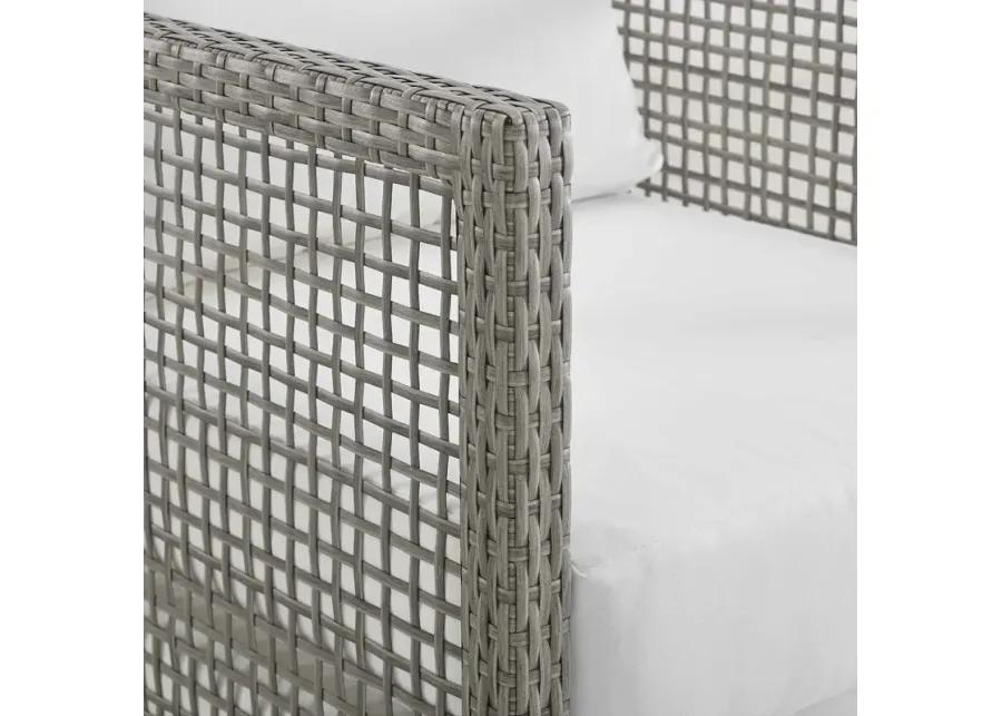 Aura 3 Piece Outdoor Patio Wicker Rattan Set