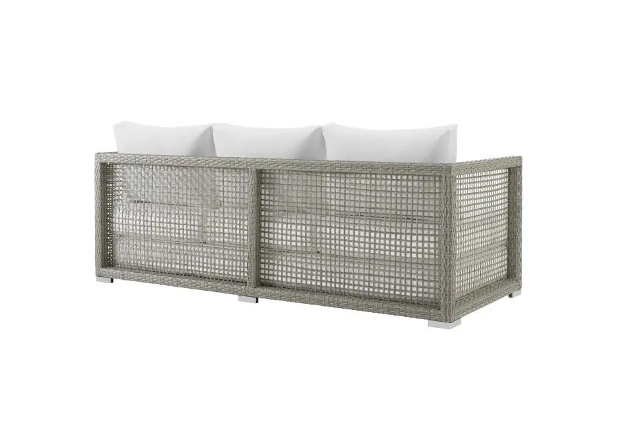 Aura 3 Piece Outdoor Patio Wicker Rattan Set