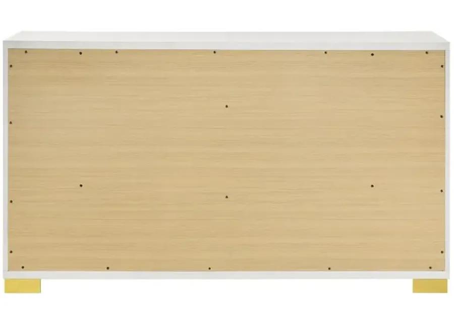 Marceline 6-drawer Dresser White