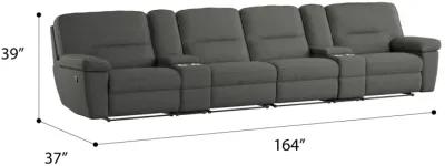 Alberta 6 Piece Modular Reclining Sofa Set