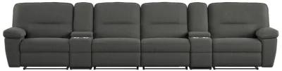 Alberta 6 Piece Modular Reclining Sofa Set