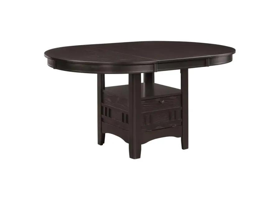 Lavon 5-piece Dining Room Set Espresso and Black