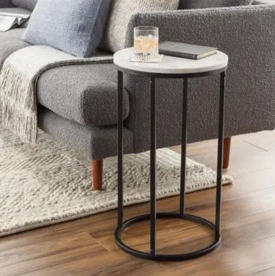 Aryaa YAA-013 24"H x 14"W x 14"D End Table