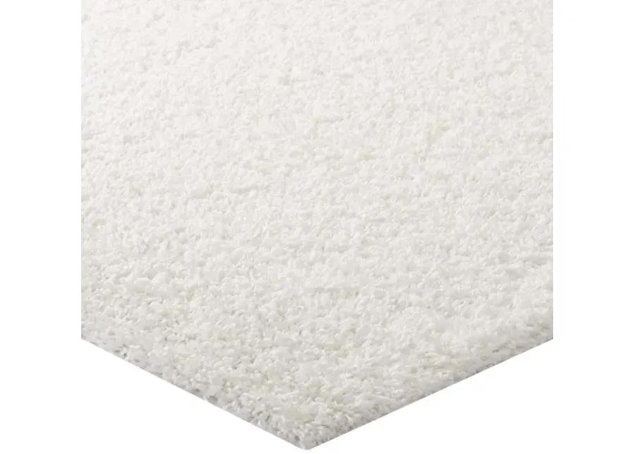 Enyssa Solid 5x8 Shag Area Rug