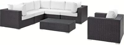 Convene 7 Piece Outdoor Patio Sectional Set