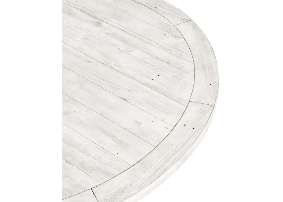 Quincy 55" Round Dining Table Nordic Ivory