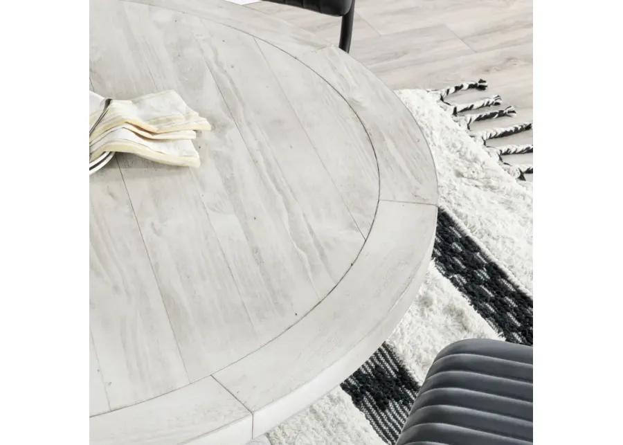 Quincy 55" Round Dining Table Nordic Ivory