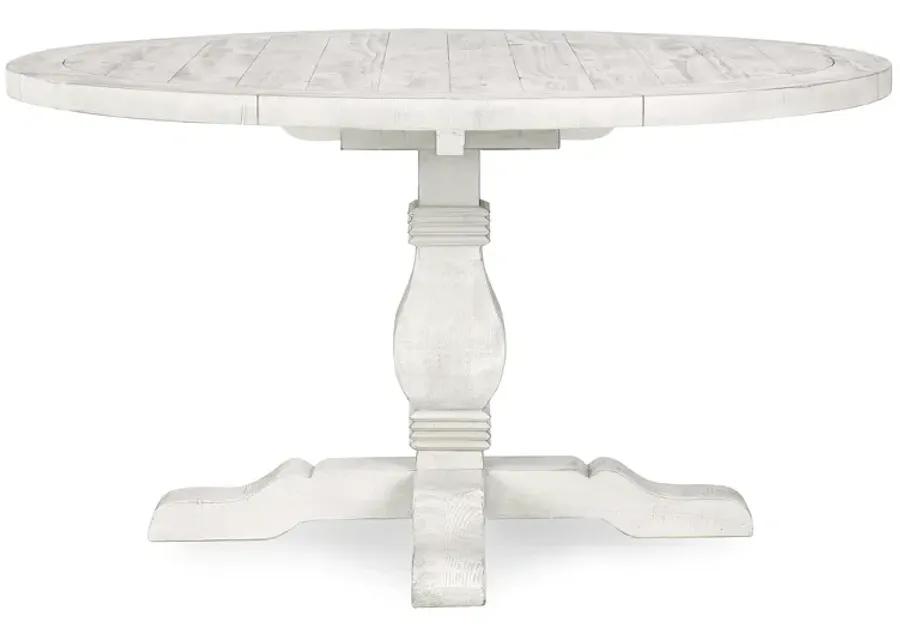 Quincy 55" Round Dining Table Nordic Ivory