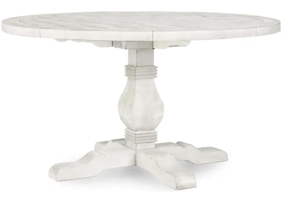 Quincy 55" Round Dining Table Nordic Ivory