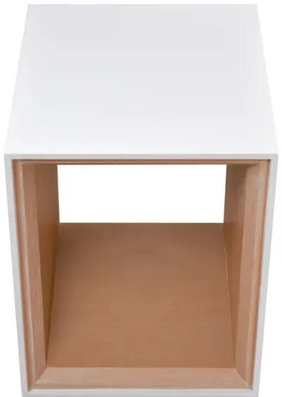 Evans Accent Table - White