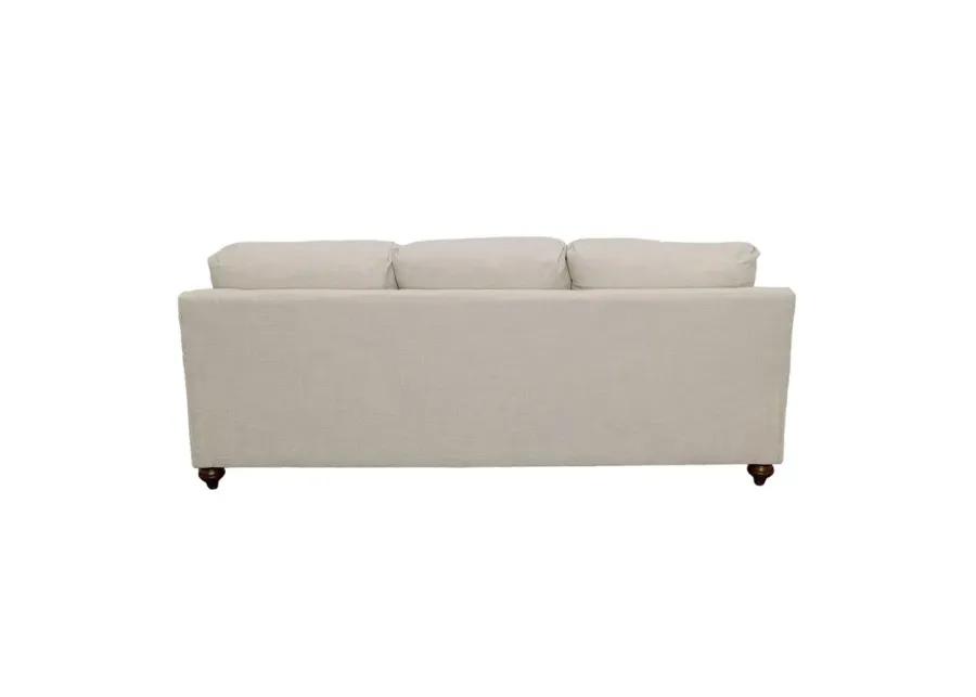 Glenn Cushion Back Sofa Light Grey