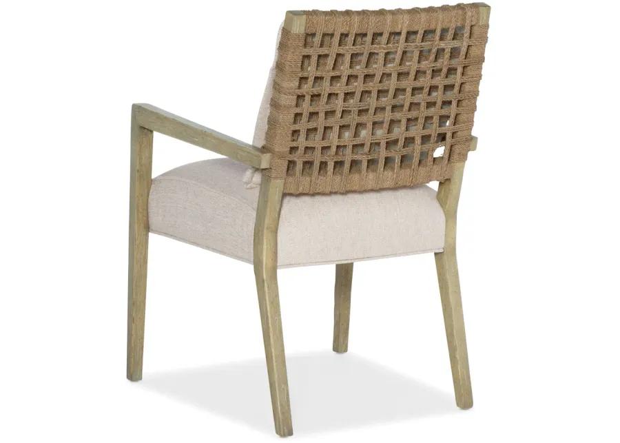 Surfrider Woven Back Arm Chair-2 per ctn/price ea