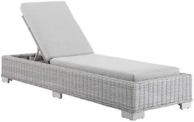 Conway Sunbrella® Outdoor Patio Wicker Rattan Chaise Lounge