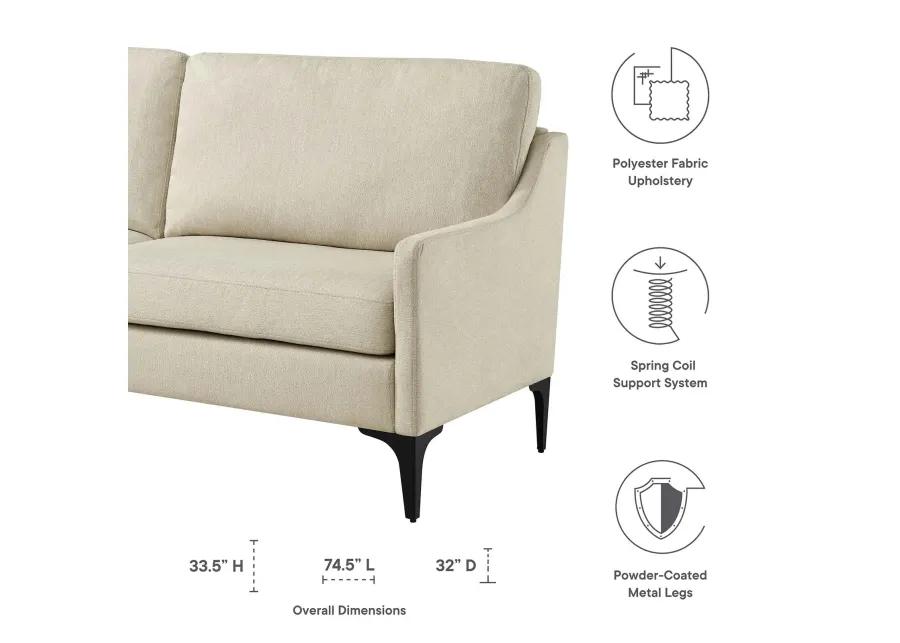 Corland Upholstered Fabric Sofa