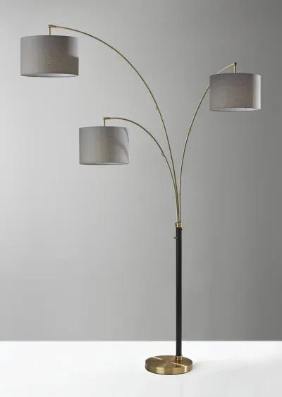 Bergen 3-Arm Arc Lamp