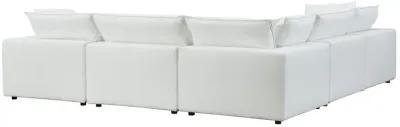 Cali Pearl Modular Large Chaise Sectional