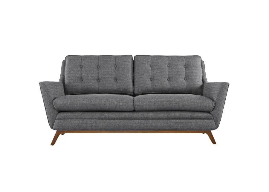 Beguile Upholstered Fabric Loveseat