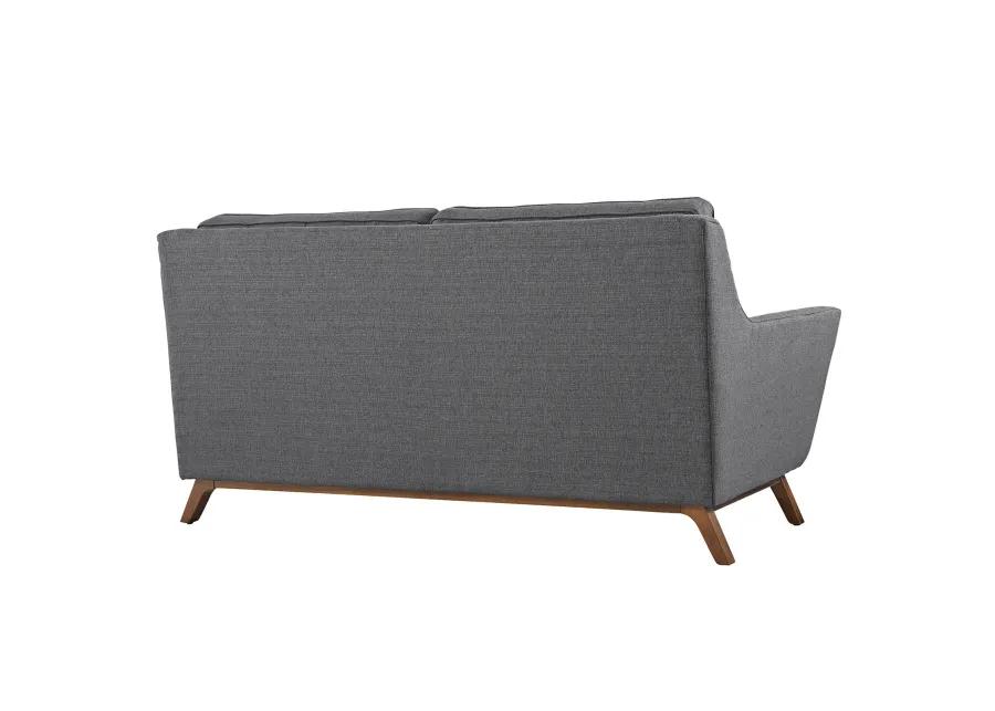 Beguile Upholstered Fabric Loveseat