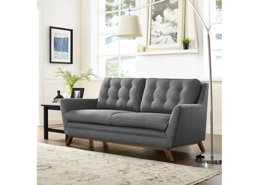 Beguile Upholstered Fabric Loveseat