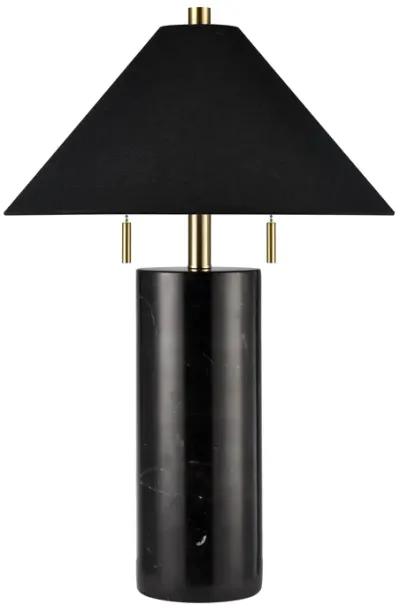 Blythe 26'' High 2-Light Table Lamp - Black - Includes LED Bulbs