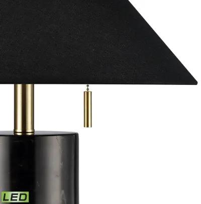 Blythe 26'' High 2-Light Table Lamp - Black - Includes LED Bulbs