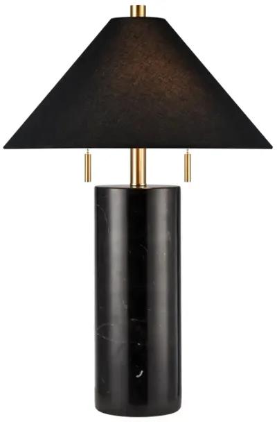 Blythe 26'' High 2-Light Table Lamp - Black - Includes LED Bulbs