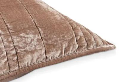 Maya Velvet Desert Taupe Sham