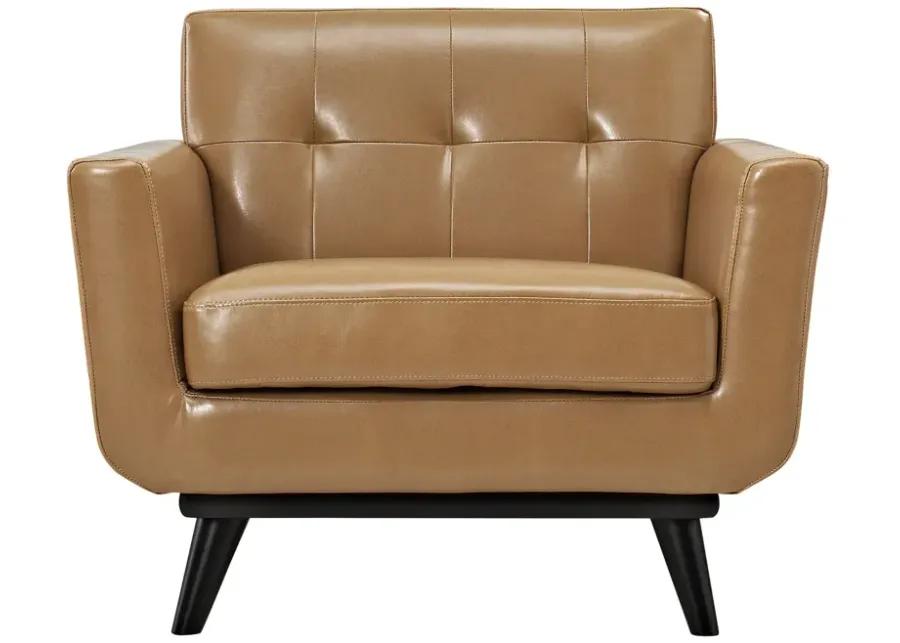 Engage Bonded Leather Armchair