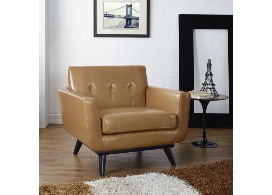 Engage Bonded Leather Armchair