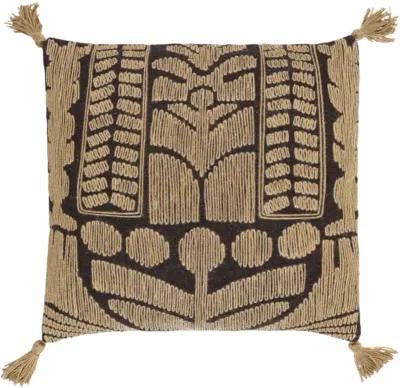 Farley FEY-002 18"L x 18"W Accent Pillow