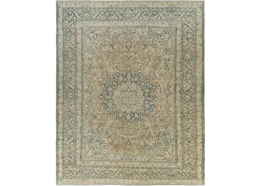 Antique One of a Kind AOOAK-1138 8'8" x 10'10" Handmade Rug